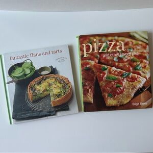 Cookbook Set - Pizza & Flans and Tarts